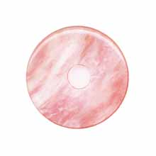 40MM DONUT CHERRY QUARTZ